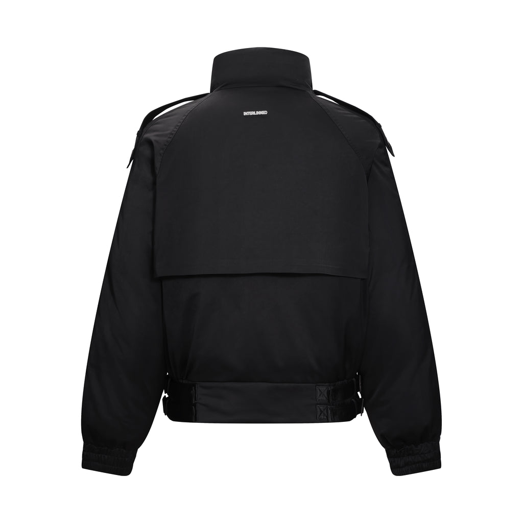 Fleece-Lined Down Jacket